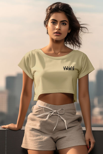 Indian Tiger Signature - Crop Top