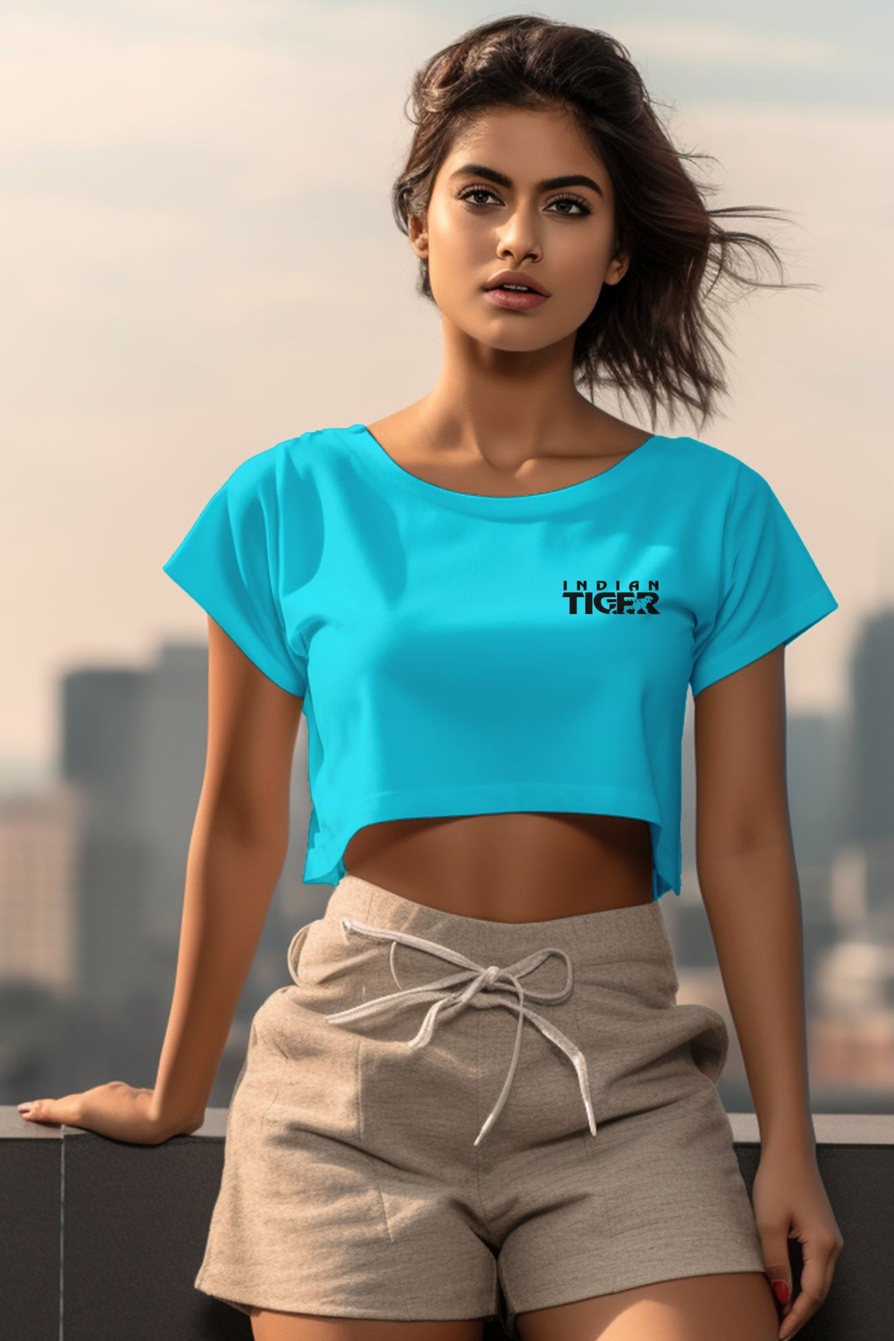 Indian Tiger Signature - Crop Top