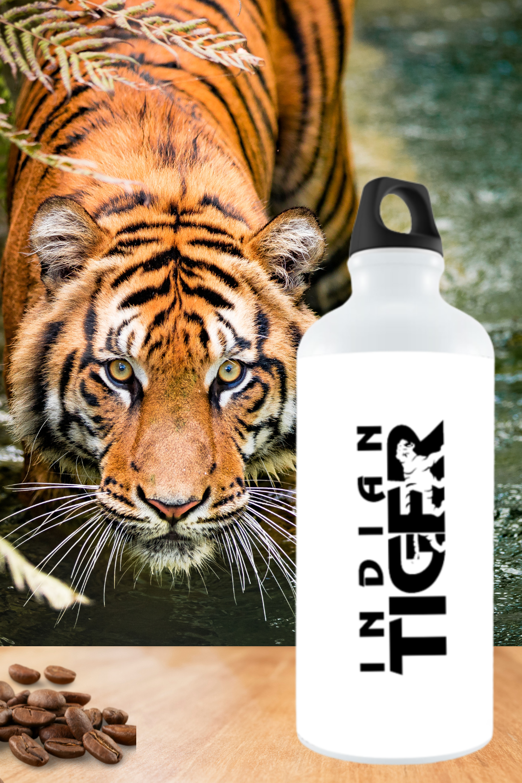 Sipper Bottle - Indian Tiger Signature