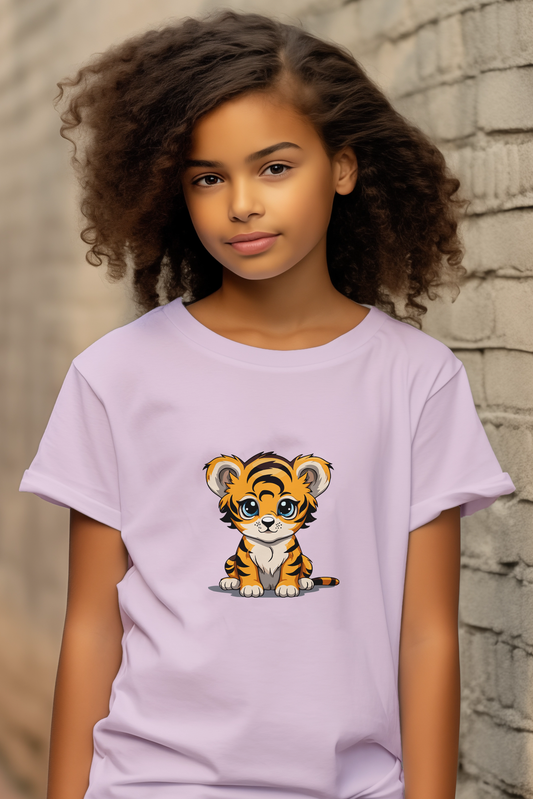 Baby Tiger: Girls T-shirt