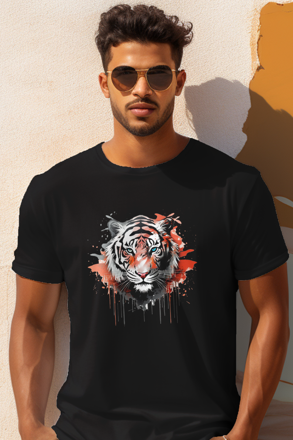 Unisex T-Shirt Classic - Tiger Water Splash T-shirt