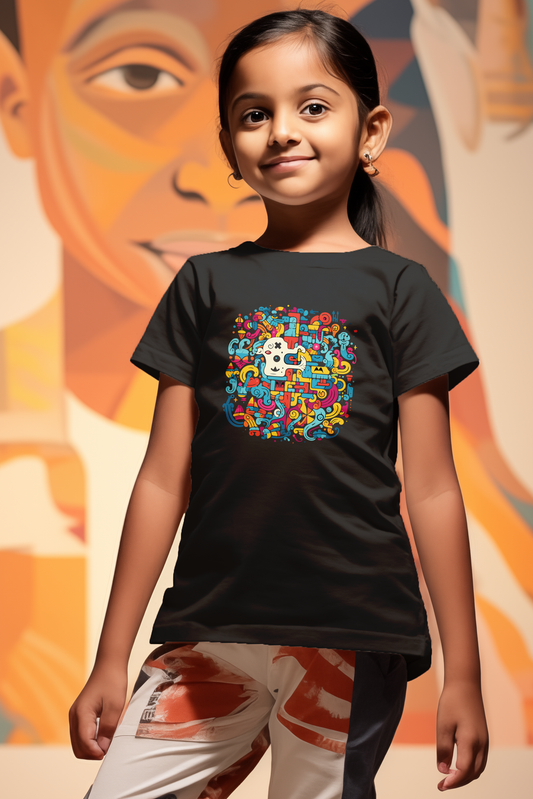 Colorful maze - Girl T-Shirt