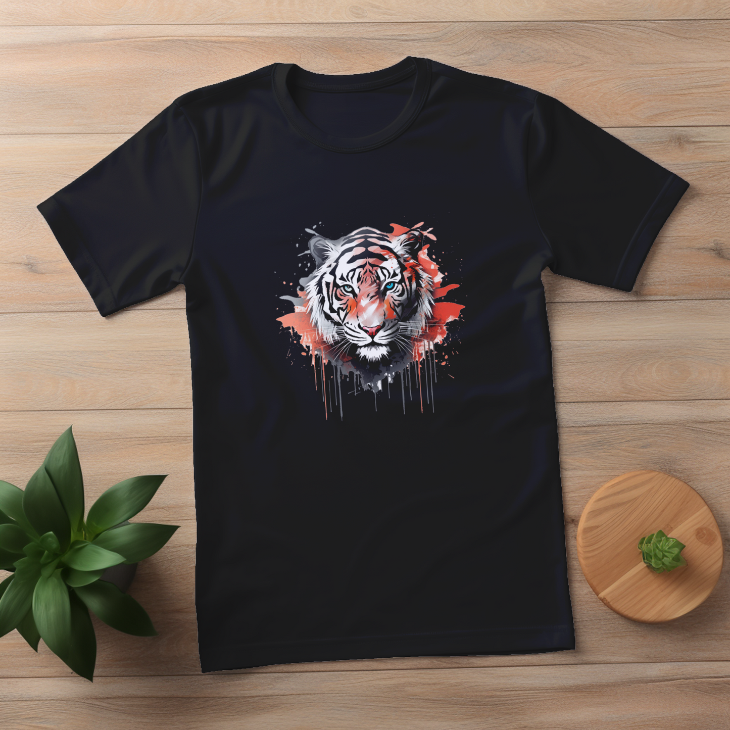 Unisex T-Shirt Classic - Tiger Water Splash T-shirt