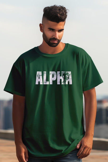 Oversized Alpha T-shirt White