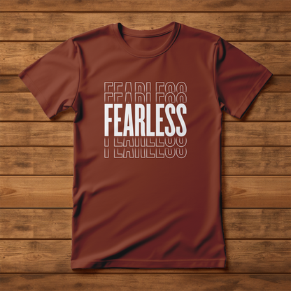 Unisex T-Shirt Classic - FEARLESS Statement T-shirt (White)