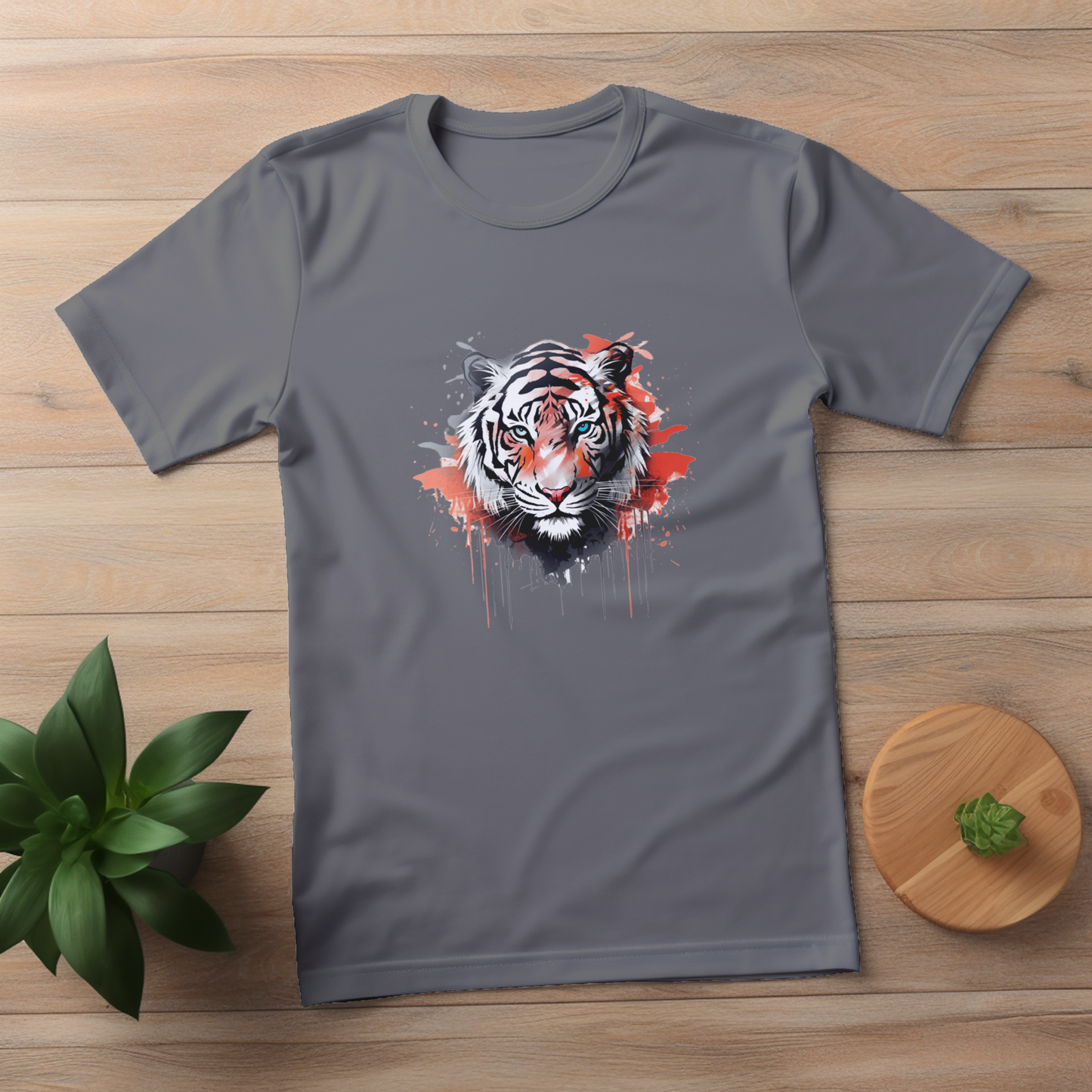 Unisex T-Shirt Classic - Tiger Water Splash T-shirt