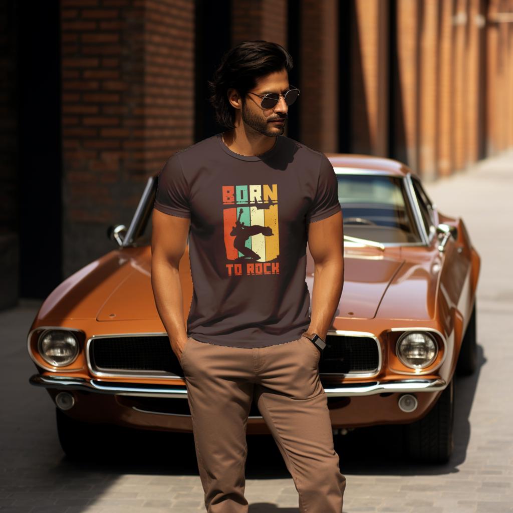 Unisex T-Shirt Classic - Born to Rock T-shirt