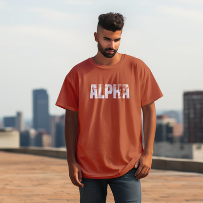 Oversized Alpha T-shirt White