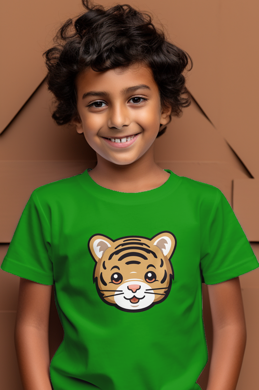 Baby Tiger face: Boy T-shirt