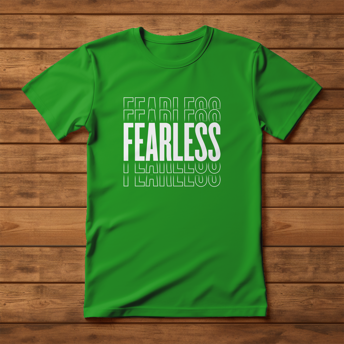 Unisex T-Shirt Classic - FEARLESS Statement T-shirt (White)