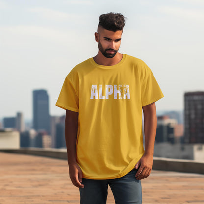 Oversized Alpha T-shirt White