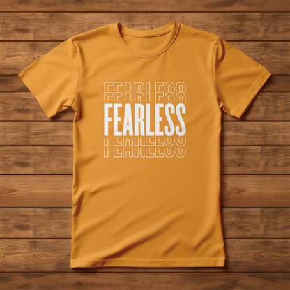 Unisex T-Shirt Classic - FEARLESS Statement T-shirt (White)