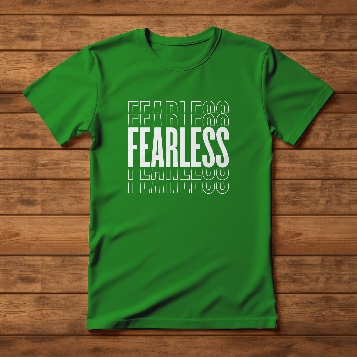 Unisex T-Shirt Classic - FEARLESS Statement T-shirt (White)