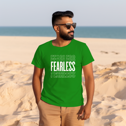 Unisex T-Shirt Classic - FEARLESS Statement T-shirt (White)