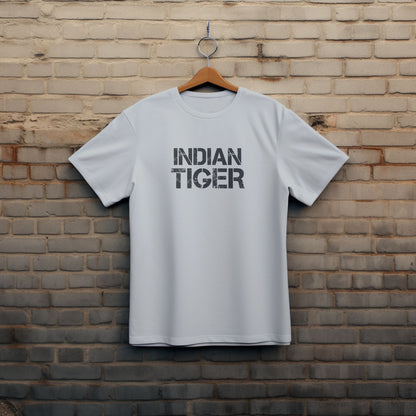 Unisex T-Shirt Classic- Indian Tiger Brand T-shirt - Black