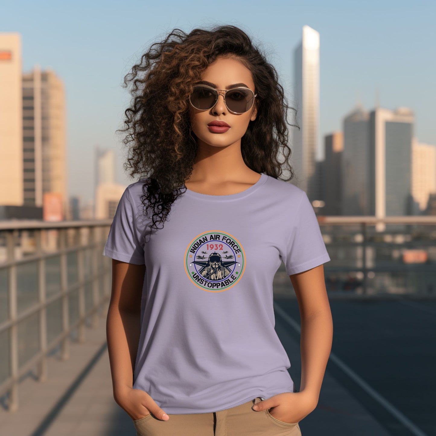 Fighter Air Force Wing T-Shirt