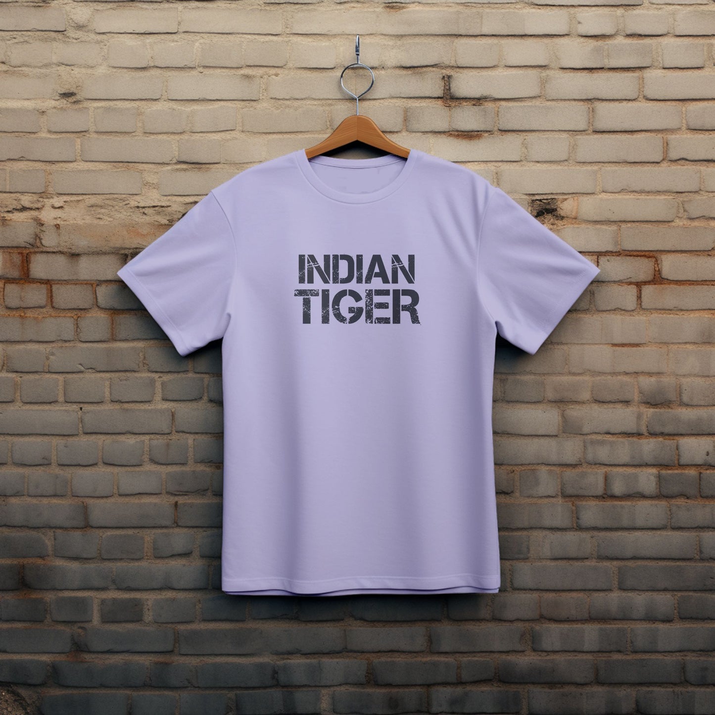 Unisex T-Shirt Classic- Indian Tiger Brand T-shirt - Black