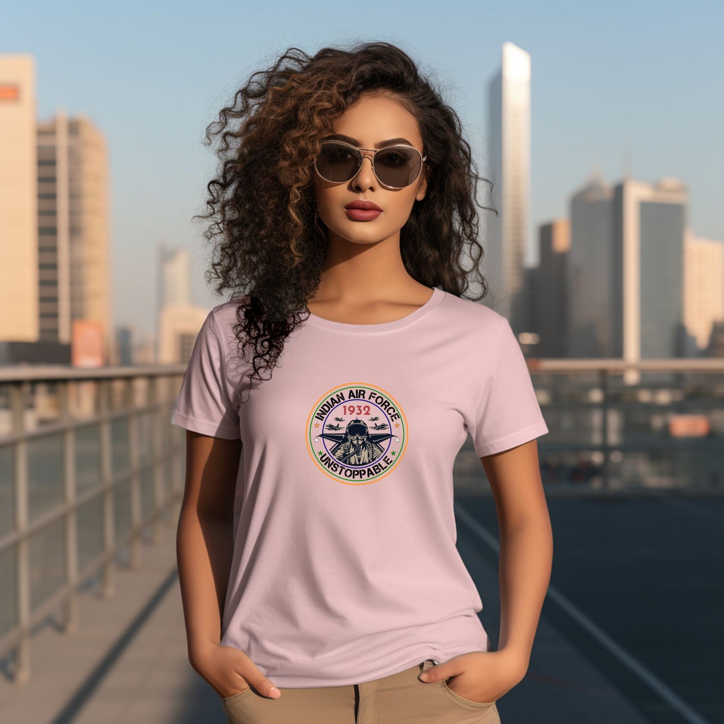 Fighter Air Force Wing T-Shirt