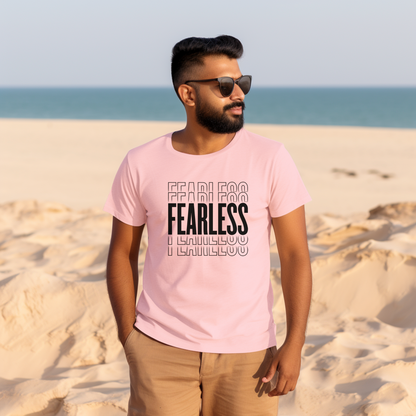 Unisex T-Shirt Classic - FEARLESS Statement T-shirt (Black)