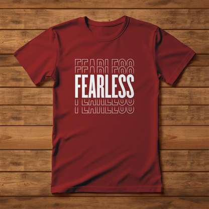 Unisex T-Shirt Classic - FEARLESS Statement T-shirt (White)