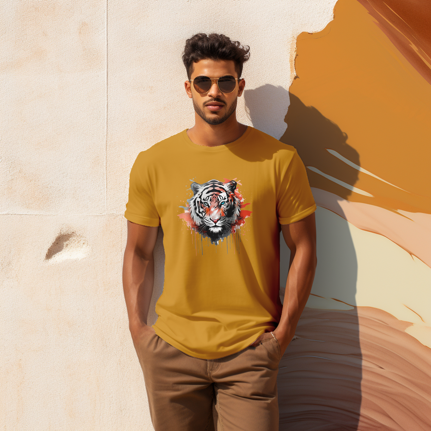 Unisex T-Shirt Classic - Tiger Water Splash T-shirt