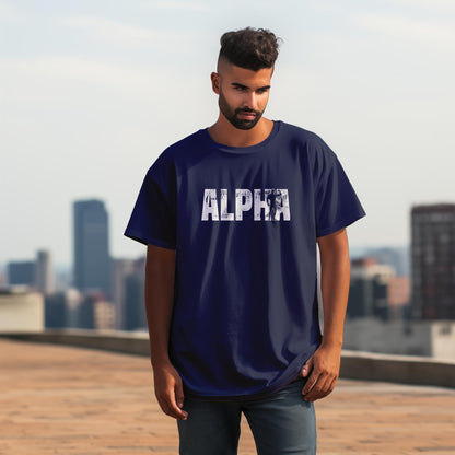 Oversized Alpha T-shirt White