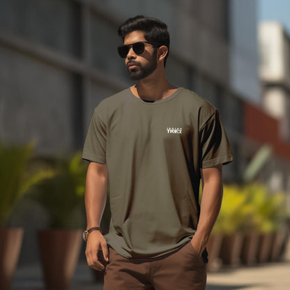 Oversized Indian tiger signature T-shirt