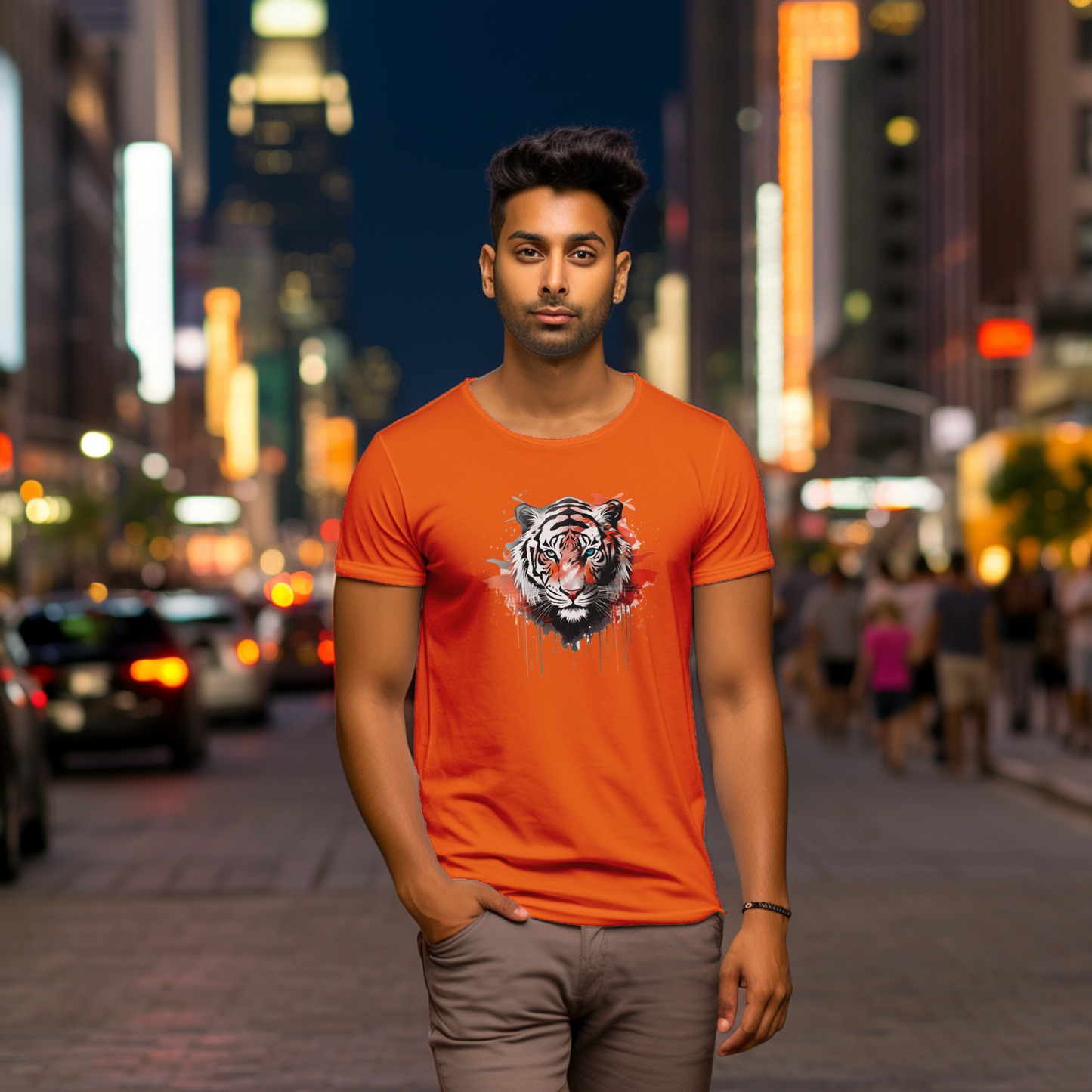 Unisex T-Shirt Classic - Tiger Water Splash T-shirt