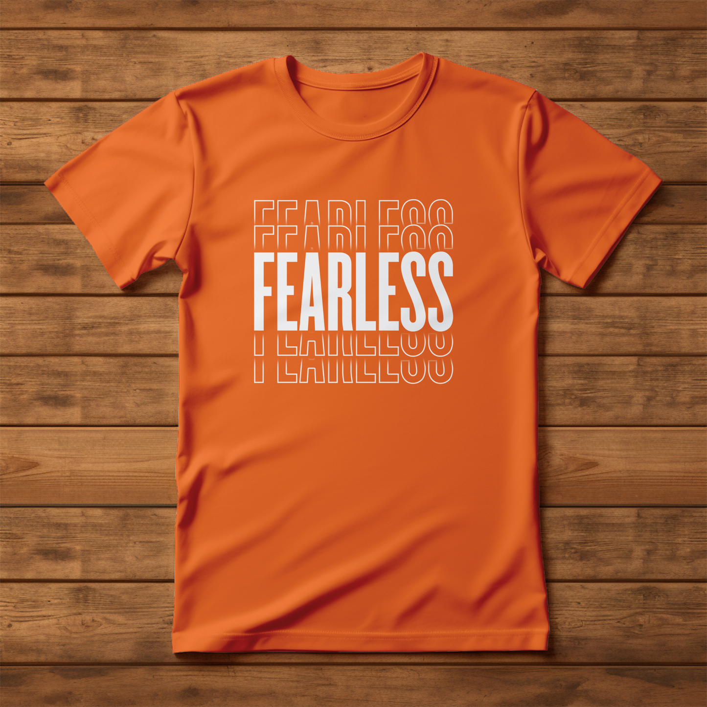 Unisex T-Shirt Classic - FEARLESS Statement T-shirt (White)