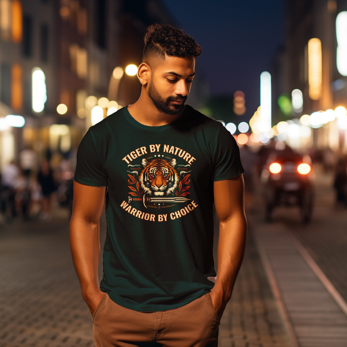 Unisex T-Shirt Classic - Tiger Aggression T-shirt