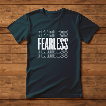 Unisex T-Shirt Classic - FEARLESS Statement T-shirt (White)