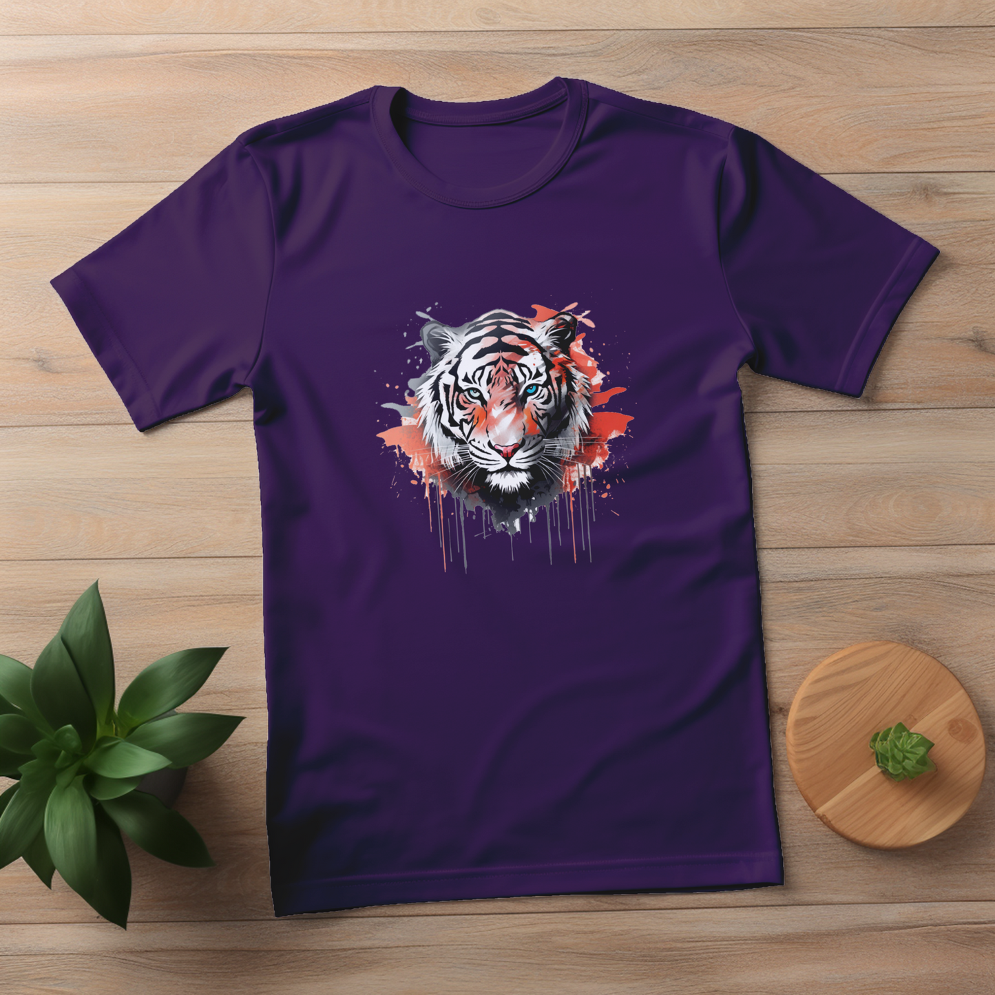 Unisex T-Shirt Classic - Tiger Water Splash T-shirt