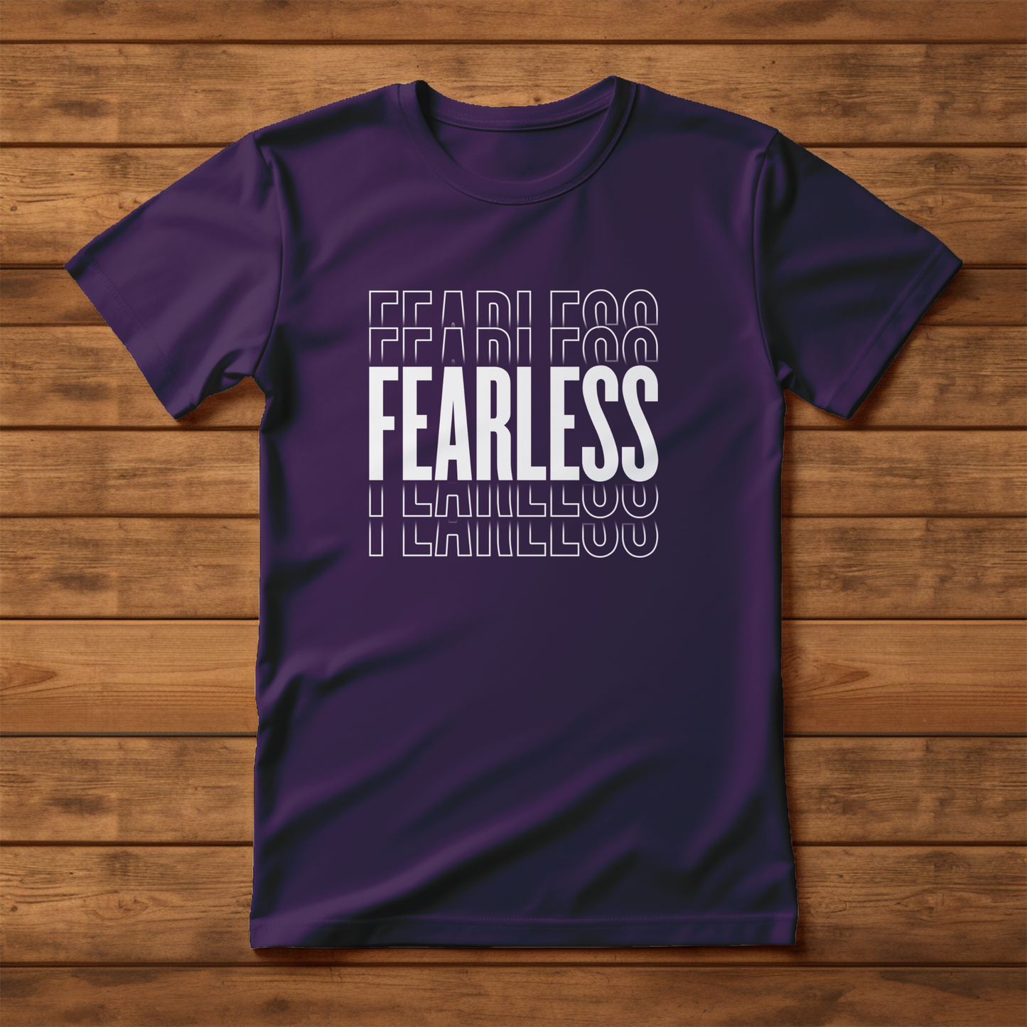 Unisex T-Shirt Classic - FEARLESS Statement T-shirt (White)