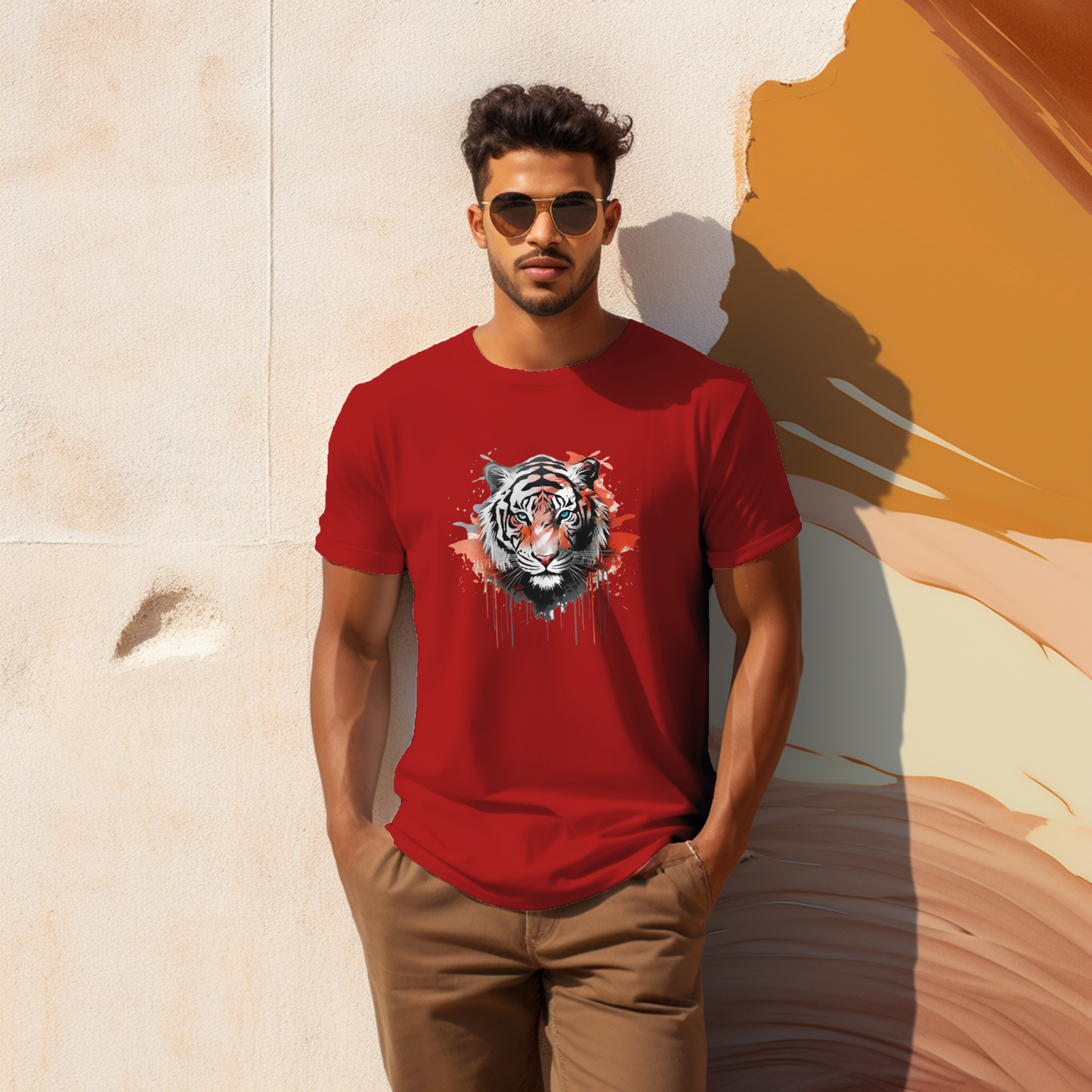 Unisex T-Shirt Classic - Tiger Water Splash T-shirt