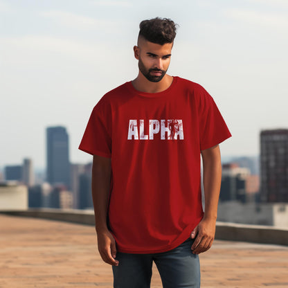 Oversized Alpha T-shirt White