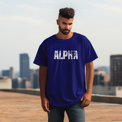 Oversized Alpha T-shirt White