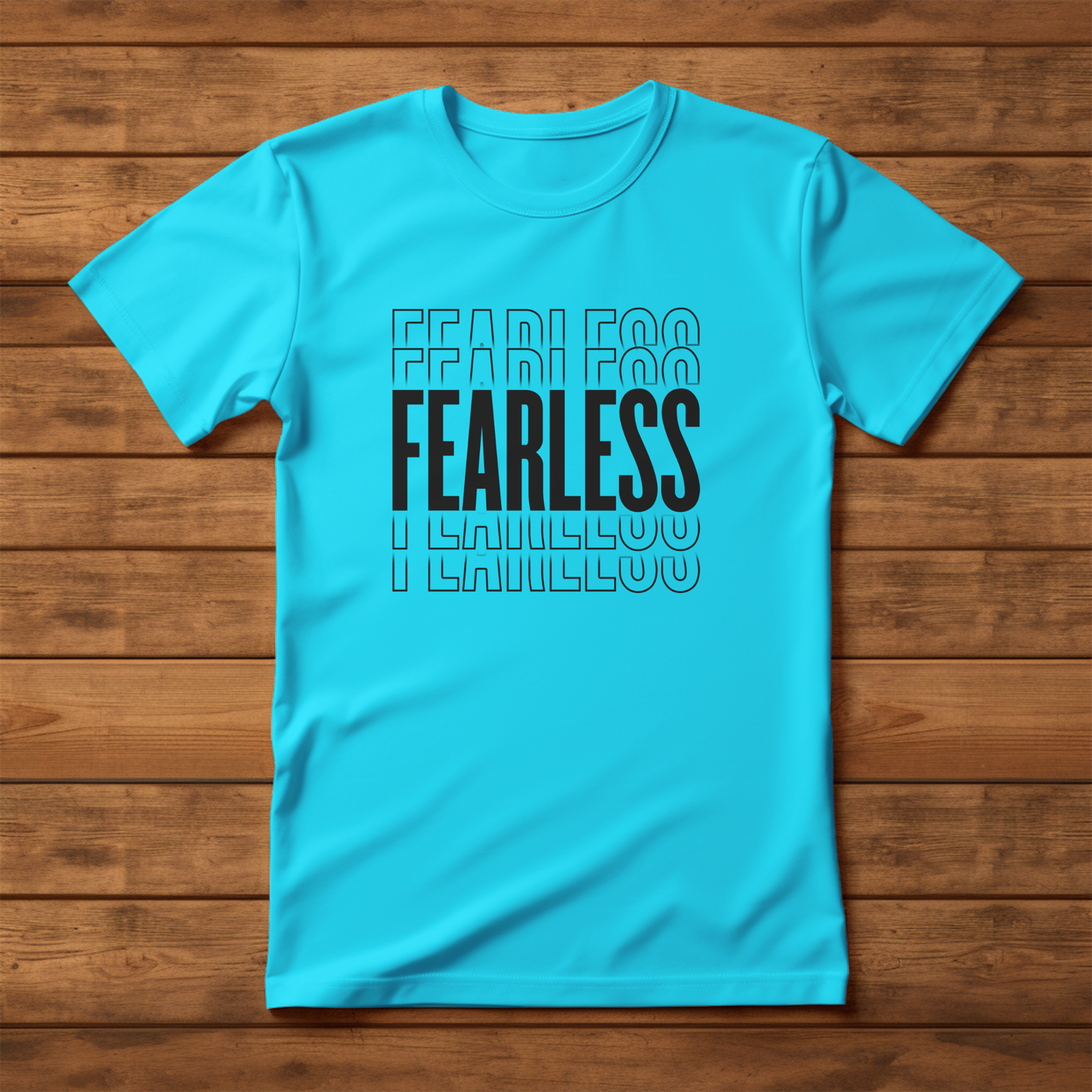 Unisex T-Shirt Classic - FEARLESS Statement T-shirt (Black)