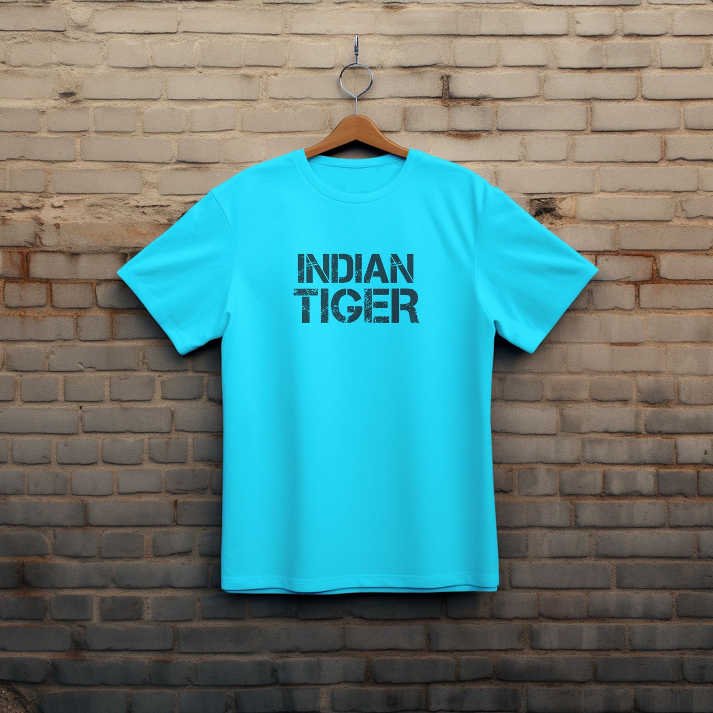 Unisex T-Shirt Classic- Indian Tiger Brand T-shirt - Black