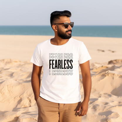 Unisex T-Shirt Classic - FEARLESS Statement T-shirt (Black)