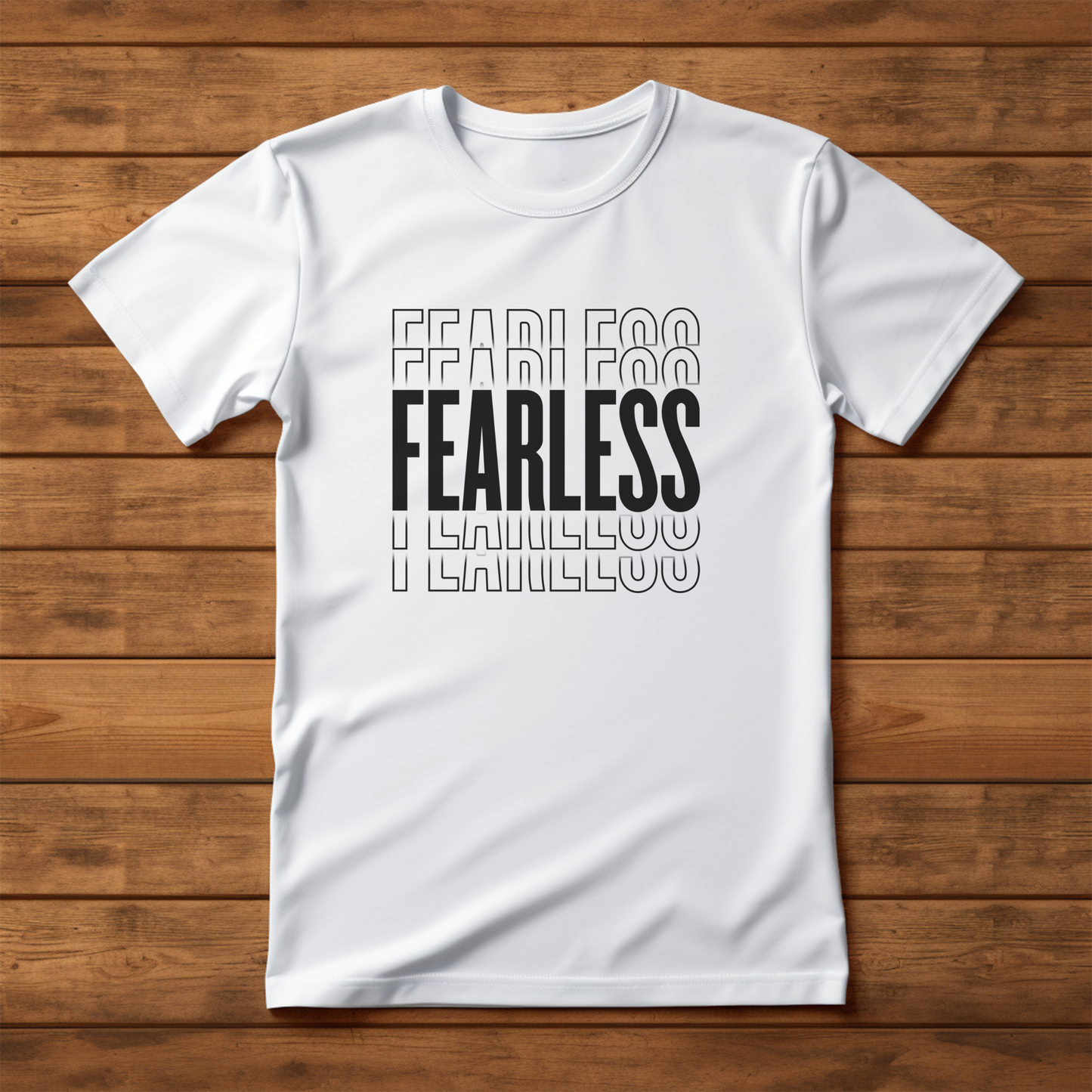 Unisex T-Shirt Classic - FEARLESS Statement T-shirt (Black)