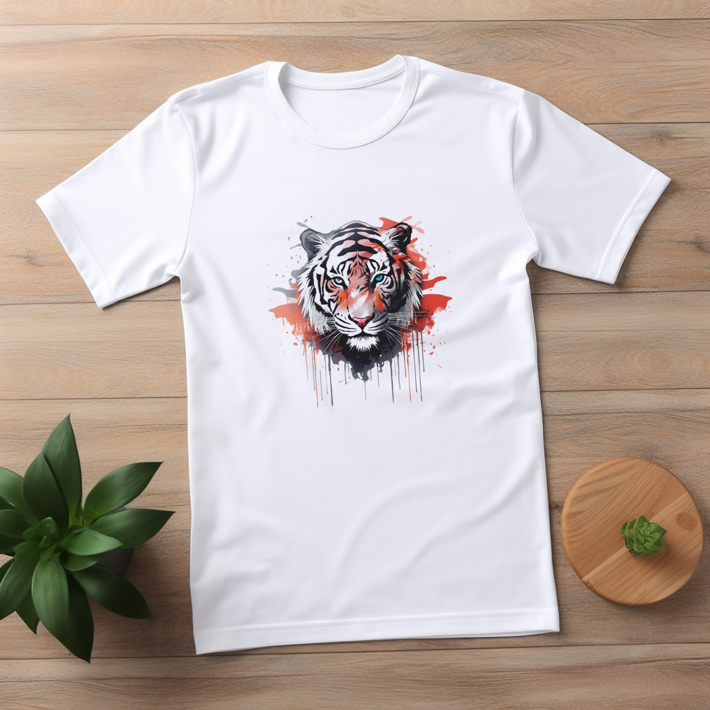 Unisex T-Shirt Classic - Tiger Water Splash T-shirt