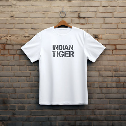 Unisex T-Shirt Classic- Indian Tiger Brand T-shirt - Black