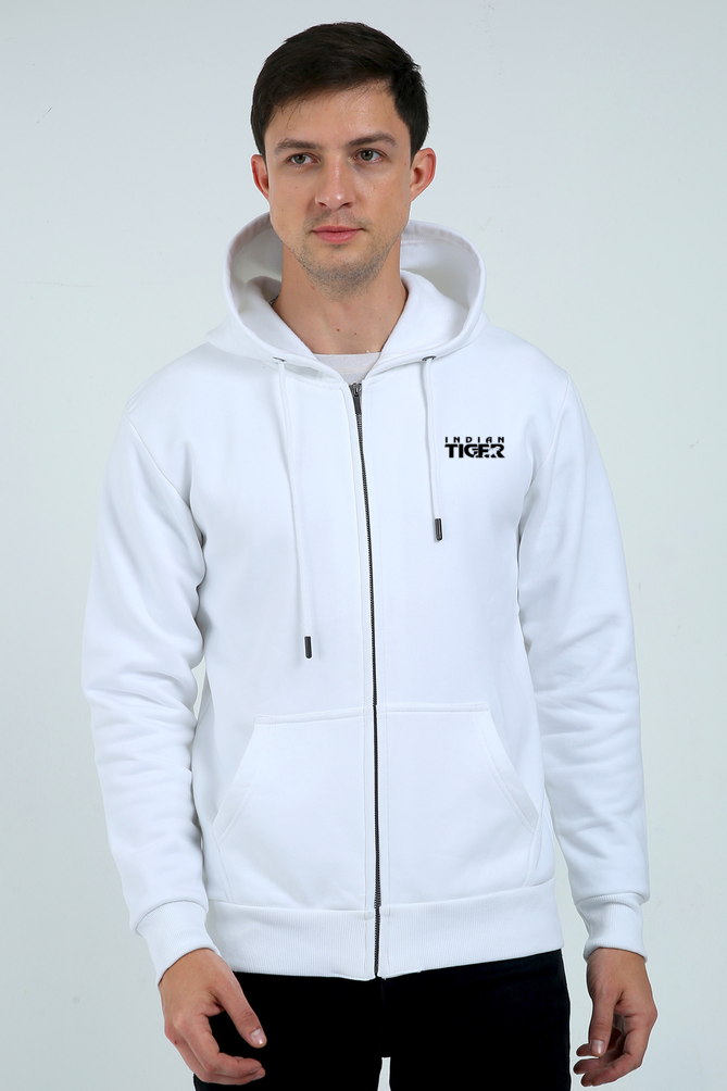 Indian Tiger Signature - Zipped Hoody